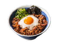 月見とろろカルビ丼